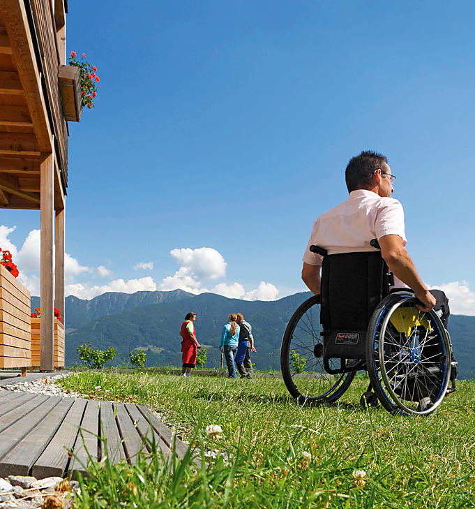 Wakacje w gospodarstwie bez barier w Południowym Tyrolu