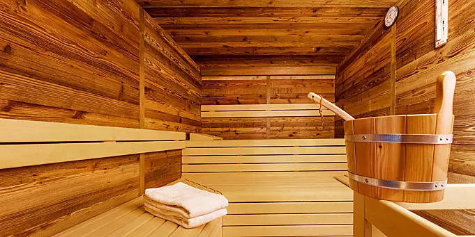 Sauna w gospodarstwie w Południowym Tyrolu