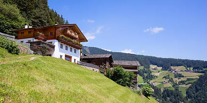 Wakacje w gospodarstwie górskim w Południowym Tyrolu