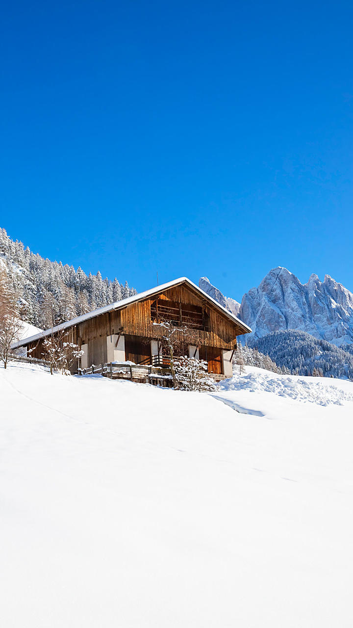 Zimowy urlop w gospodarstwie w Południowym Tyrolu