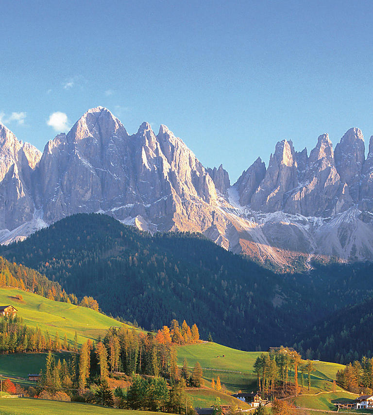 Szczyty masywu Geisler: spektakl przyrody w Dolomitach