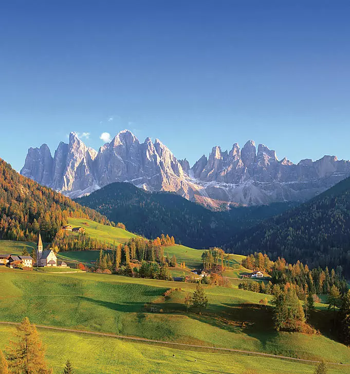 Szczyty masywu Geisler: spektakl przyrody w Dolomitach