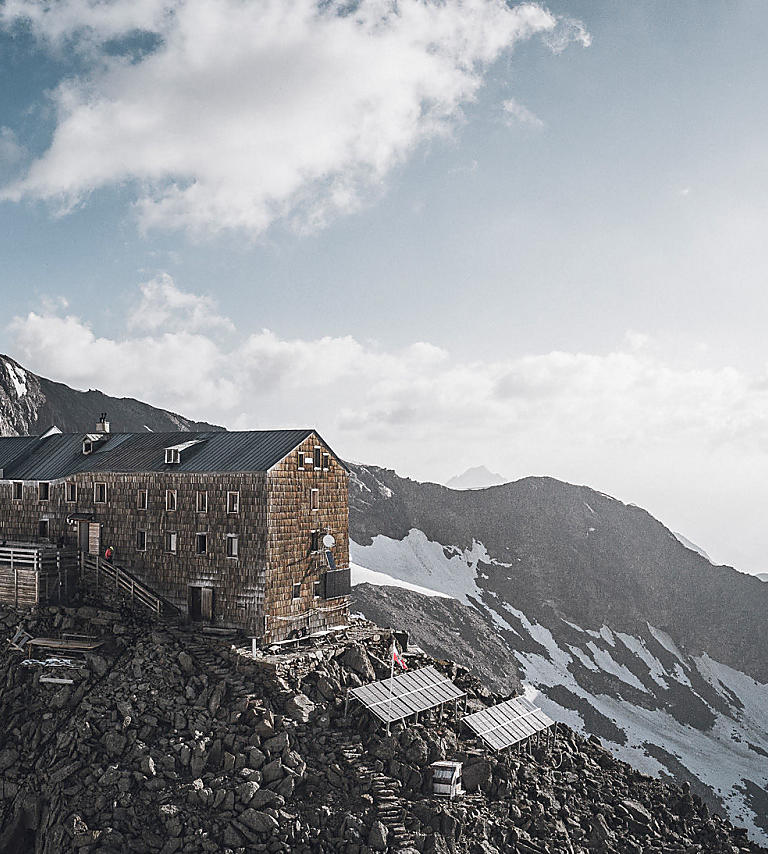 Becherhaus: najwyżej położone schronisko Południowego Tyrolu