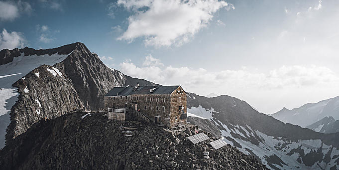 Becherhaus: najwyżej położone schronisko Południowego Tyrolu
