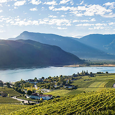 Kalterer See: południowe jezioro w Alpach