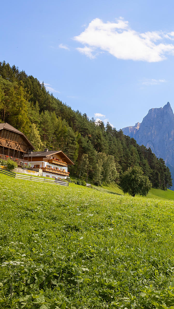 Vakantie op de boerderij met vakantiehuisjes in Zuid-Tirol