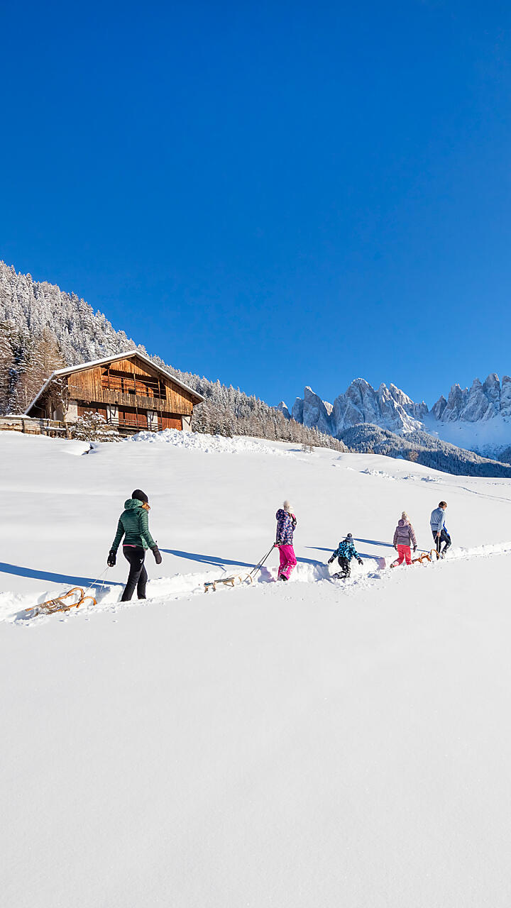 Vakantie op de boerderij met vakantiehuisjes in Zuid-Tirol