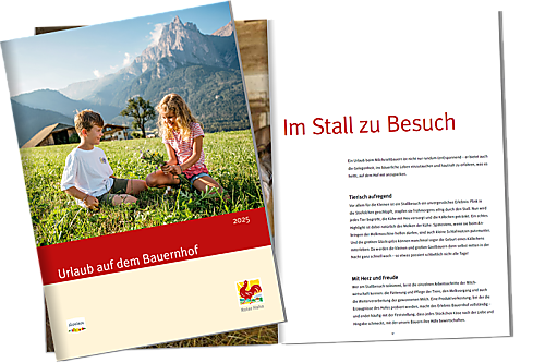 [Translate to Polish:] [Translate to English:] Urlaub auf dem Bauernhof
