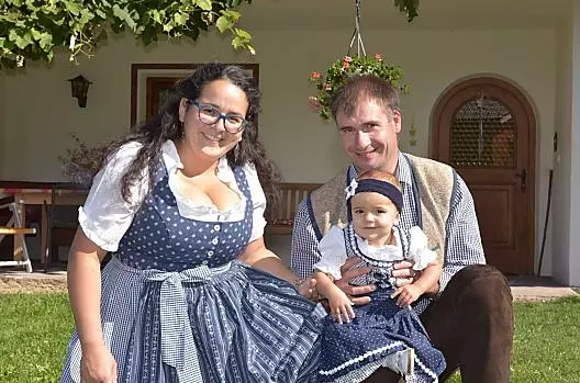 Rodzina Rabensteiner: Klaus i Katja z Gloria