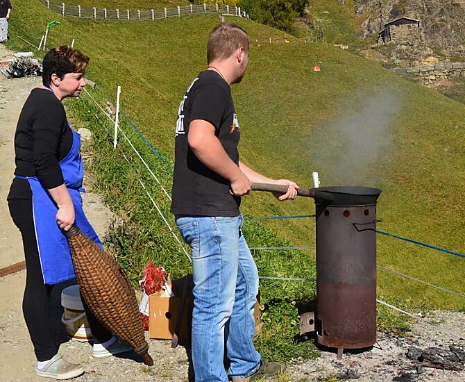 Pieczenie kasztanów