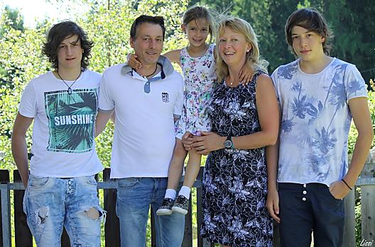 Julian, Alfred, Regina, Verena i Armin