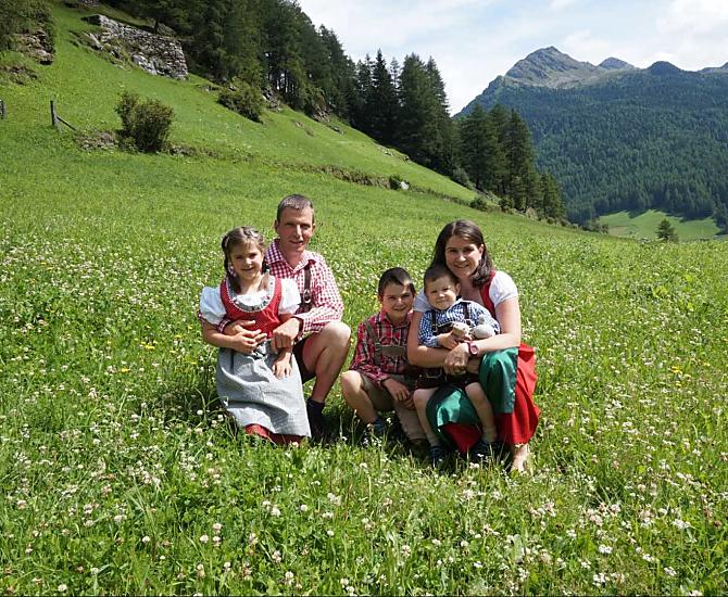 Andreas, Brigitte i dzieci Stefan, Daniela i Matthias