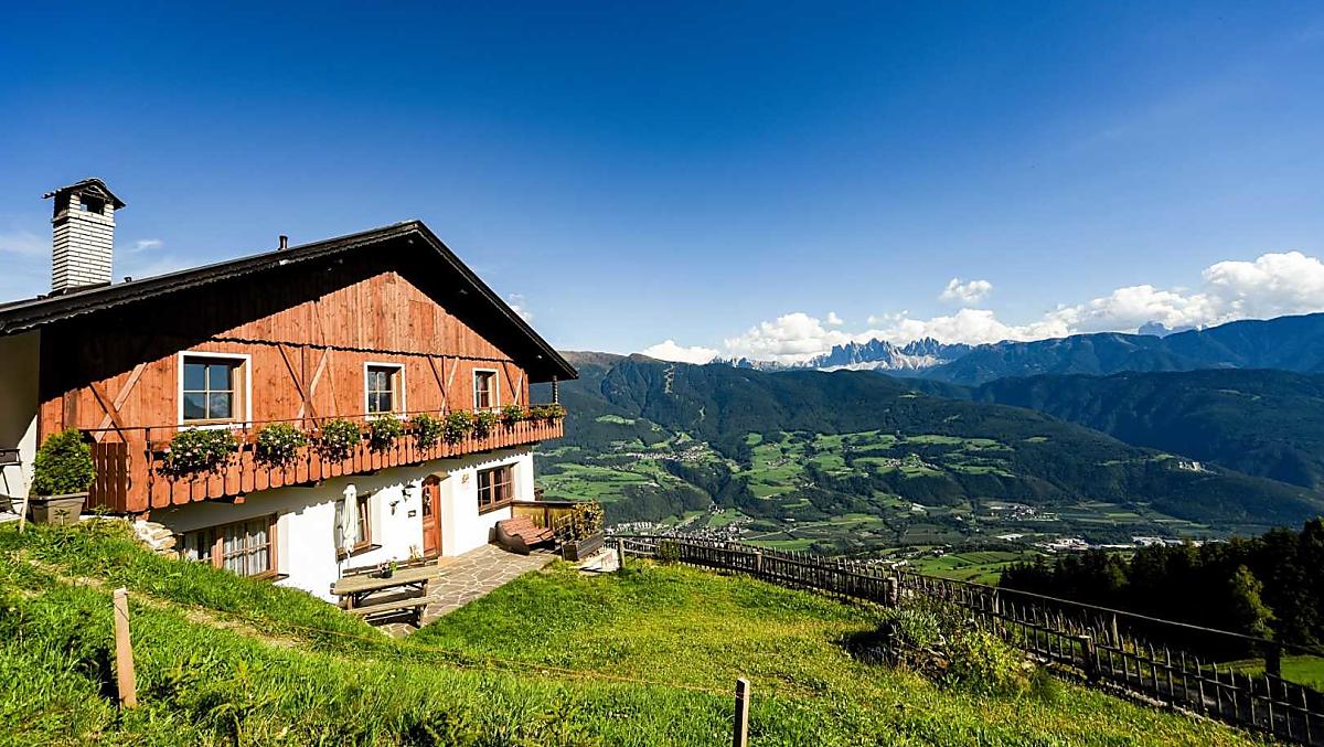 Masitterhof mit Blick auf die Geisler