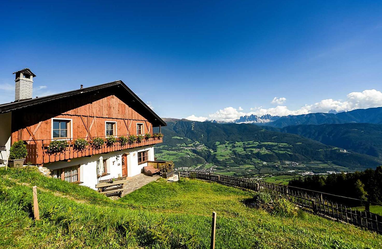 Masitterhof mit Blick auf die Geisler
