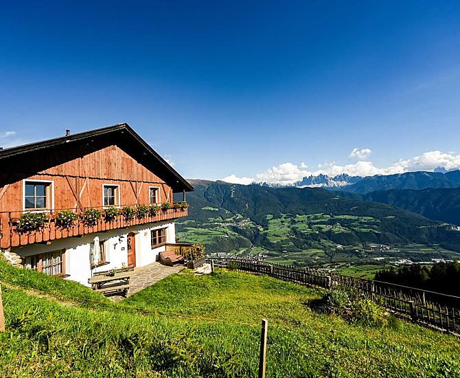 Masitterhof mit Blick auf die Geisler
