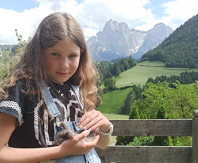 Male króliki uwielbiaja byc rozpieszczane.