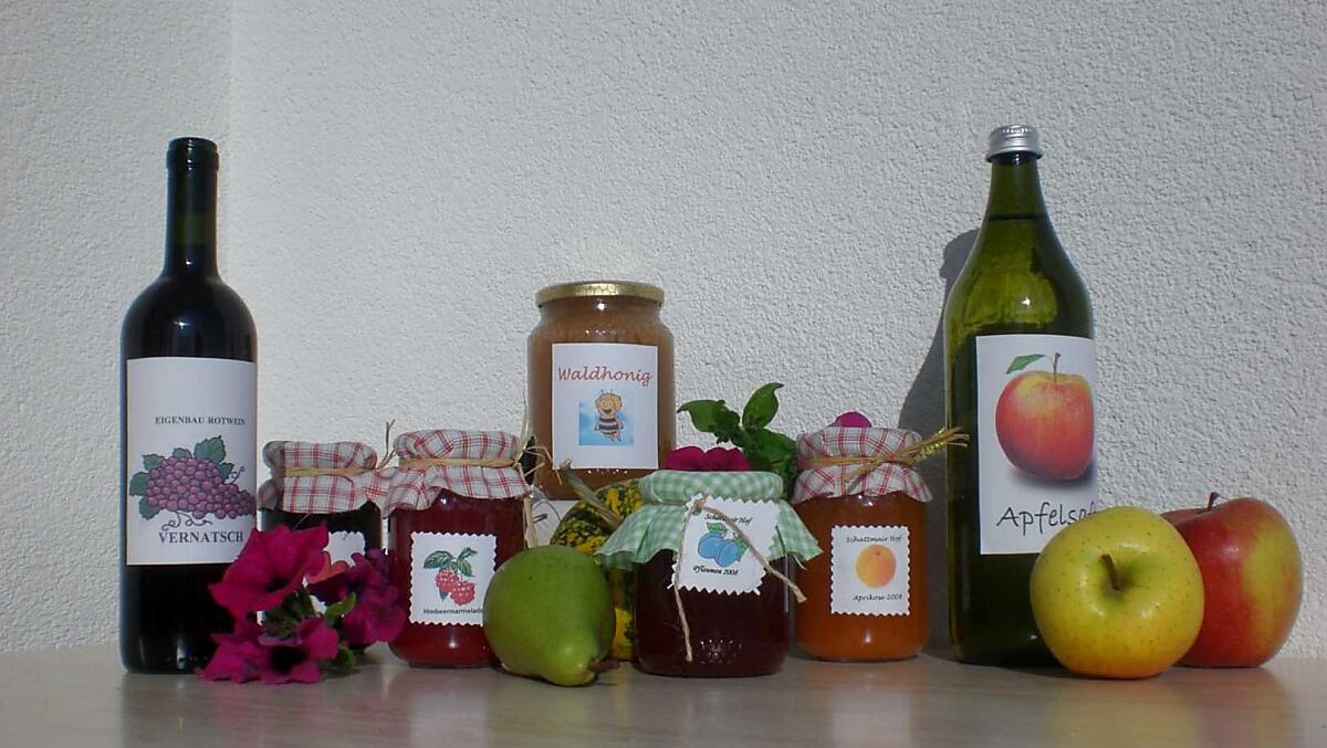 Maly wybór domowych produktów