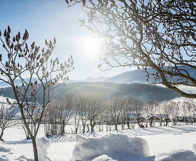 Widok na poludnie w kierunku Dolomitów