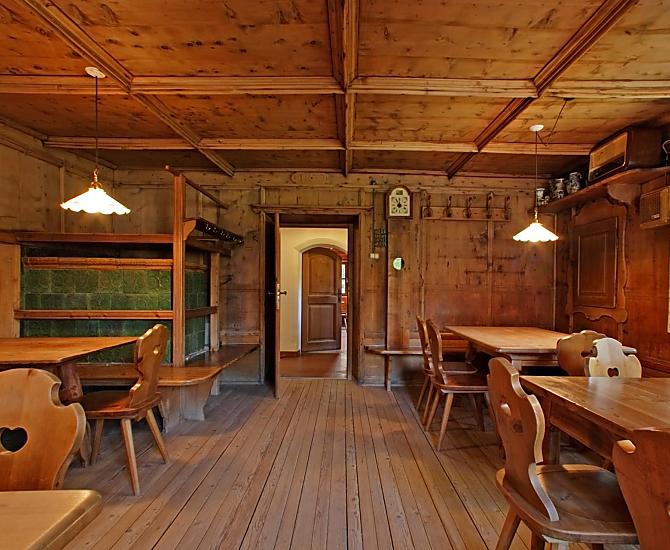 Historyczna izba w gospodarstwie Griesserhof.