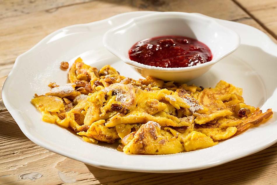 Kaiserschmarrn mit hausgemachter Marmelade
