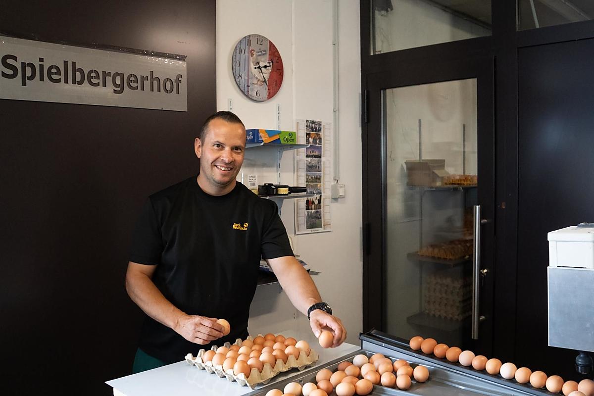 Sortieren und auf Schäden prüfen