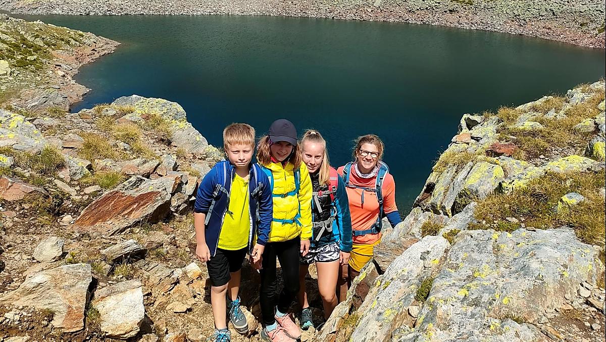 Wspólna wędrówka nad jezioro Kofelrastersee