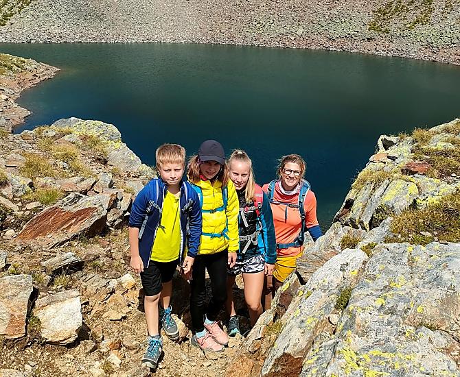 Wspólna wędrówka nad jezioro Kofelrastersee