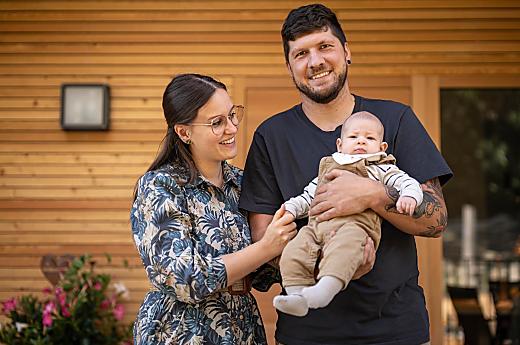 Christian, Nadia i Tobias