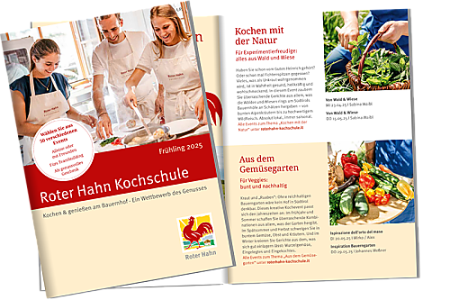 Broschüre Roter Hahn Kochschule