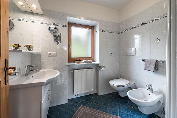 Dusche mit Hand- und Regenbrause