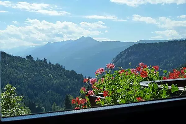 Südbalkon mit herrlichem Panoramablick 