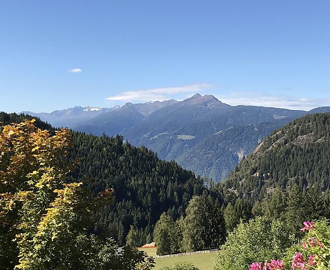 Herrlicher Panoramablick auf die Bergwelt