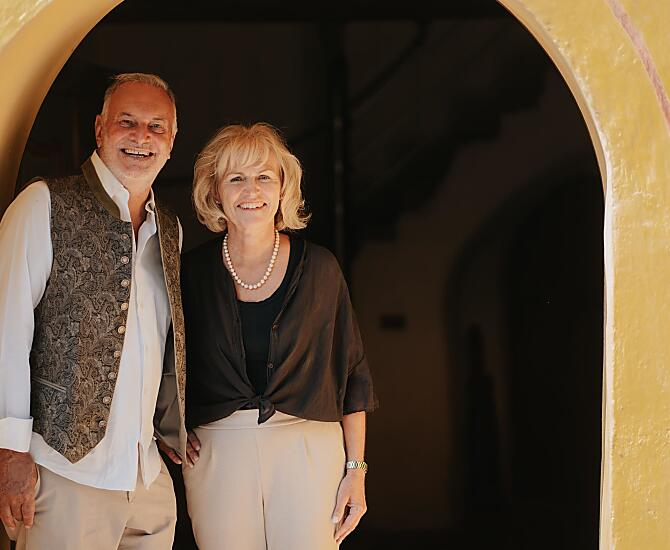 Sabine i Erich Knoll