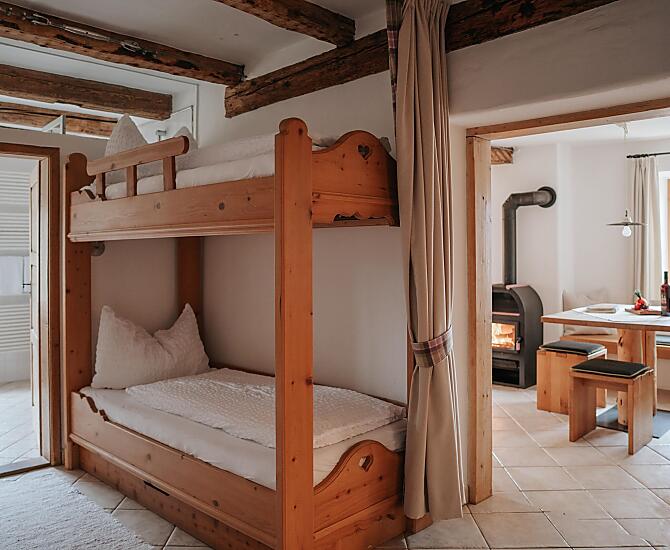Vorraum mit Stockbett
