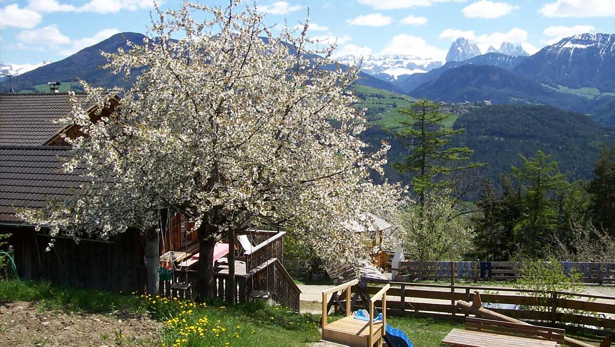 Plac zabaw dla dzieci w hotelu Rasöllerhof