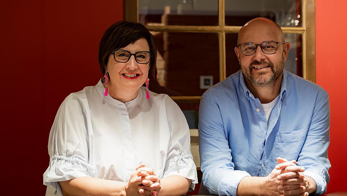 My - Judith i Florian - zapraszamy do naszej historycznej winnicy w sercu Bolzano.