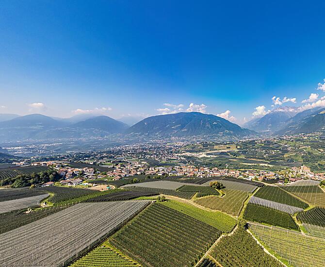Ausblick vom Balkon