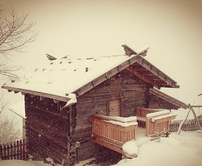 Lodge Kornkammer w zimie