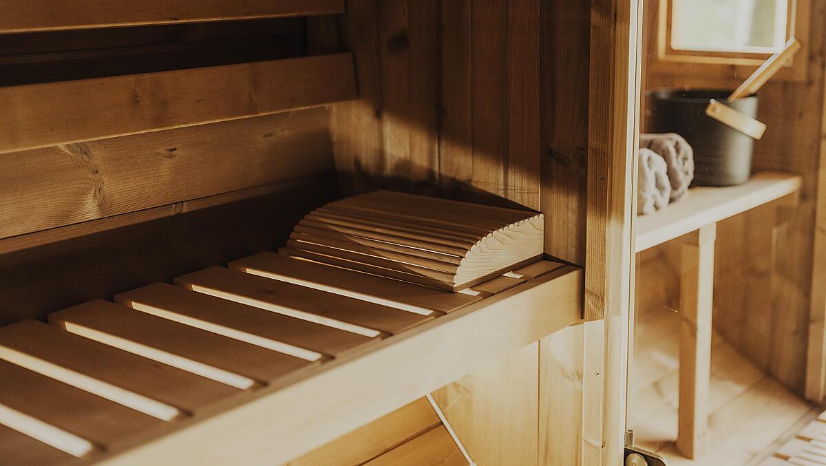 Fińska sauna ogrodowa