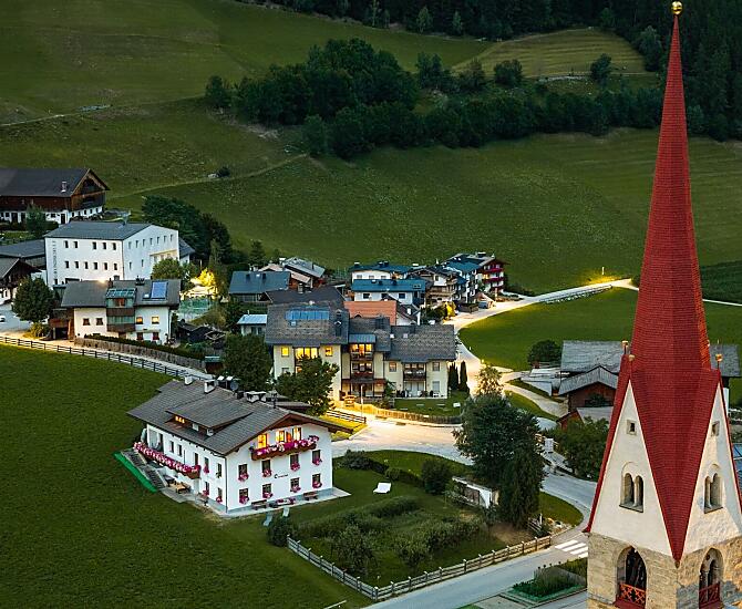 Abendstimmung Obermairhof